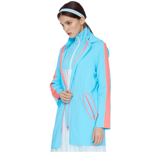 【亏本清仓】HOII/后益 拼色造型连帽防晒外套[D类] 商品图3