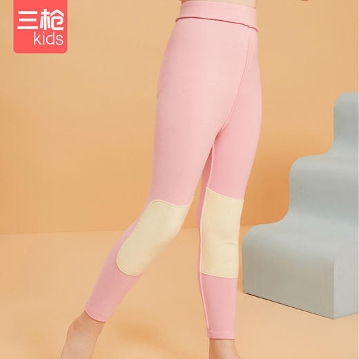 Threegun三枪 【聚暖】女童打底裤长裤保暖秋裤-6D073B011 商品图9