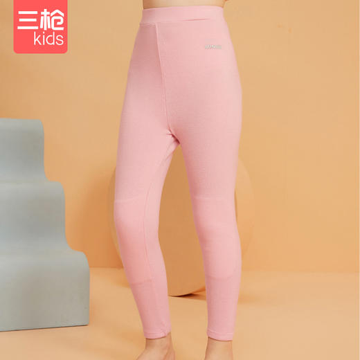 Threegun三枪 【聚暖】女童打底裤长裤保暖秋裤-6D073B011 商品图0