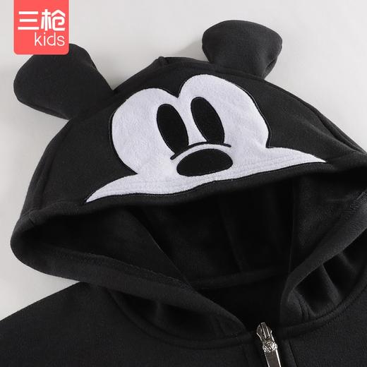 Threegun三枪 【超密绒】少儿开襟休闲儿童卫衣-8D203A011 商品图2