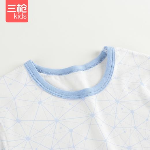 Threegun三枪 【精细舒莫代尔】男童圆领儿童长袖长裤内衣套装-2D243D011 商品图2