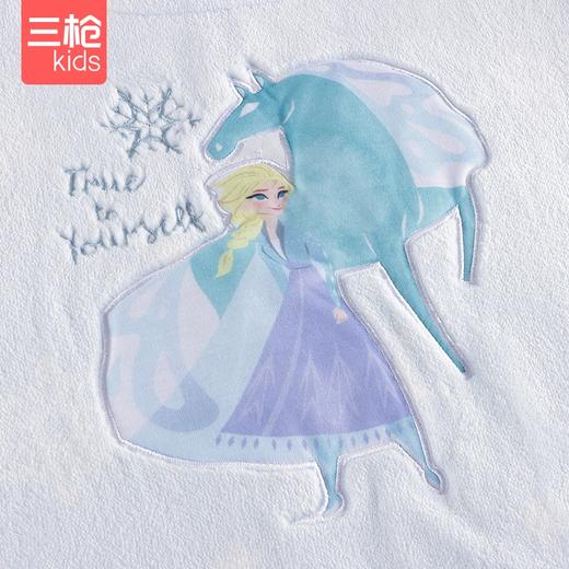 Threegun三枪 【法兰绒】女童圆领长袖家居套儿童家居服睡衣-8D108D011 商品图3