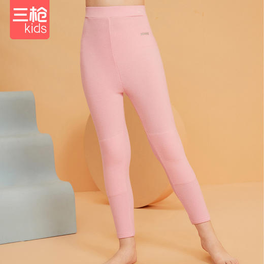 Threegun三枪 【聚暖】女童打底裤长裤保暖秋裤-6D073B011 商品图7