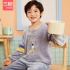 Threegun三枪 【法兰绒】男童圆领长袖家居套儿童家居服睡衣-8D211D011 商品缩略图1