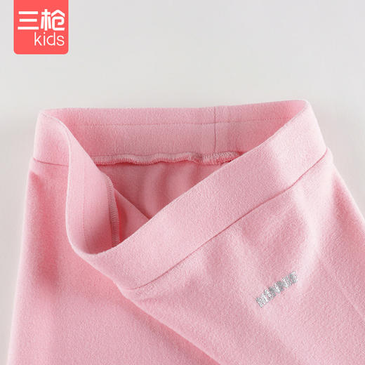 Threegun三枪 【聚暖】女童打底裤长裤保暖秋裤-6D073B011 商品图3