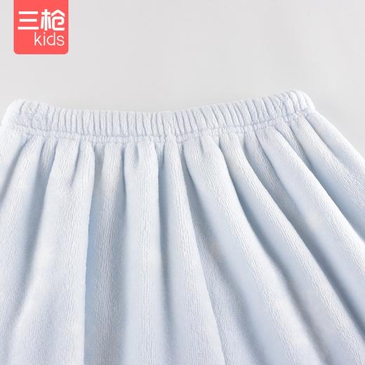 Threegun三枪 【法兰绒】女童开襟长袖家居套儿童家居服睡衣-8D106D011 商品图4