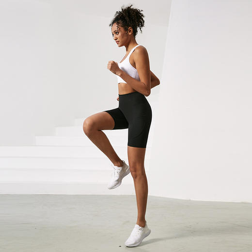 科里芙 后侧装手机瑜伽运动跑步紧身高腰弹力提臀专业裤 商品图1