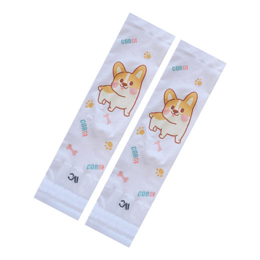 VVC儿童冰丝袖卡通防晒袖套遮阳防紫外线可爱图案冰凉袖女童夏天 商品图4