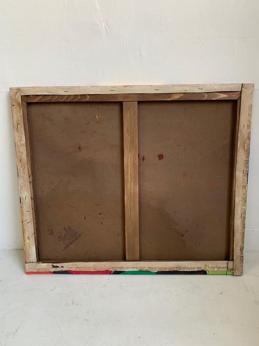 德国中古布面油画 有艺术家签名 商品图4