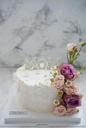 奶油蛋糕 | 鲜果原味奶油 -蝶舞花园母亲款