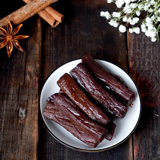 【真牛肉不掺假】内蒙特产九匠牛草原风干牛肉干长条手撕牛肉干200g盒装内部独立小包装 商品图11