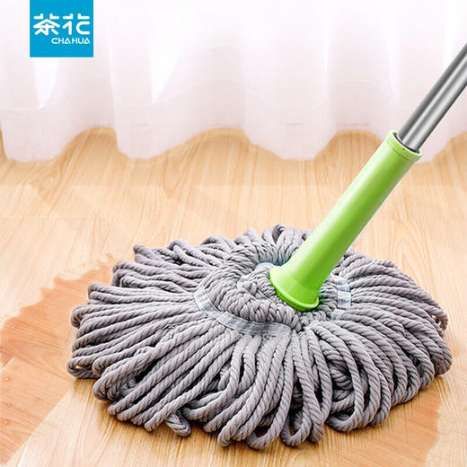 茶花 自拧水拖把免手洗旋转拖把家用懒人拖把 4713 （颜色随机） 商品图2