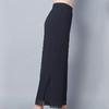丁摩 真丝裤桑蚕丝阔腿裤直筒长裤宽松Q122058 商品缩略图6