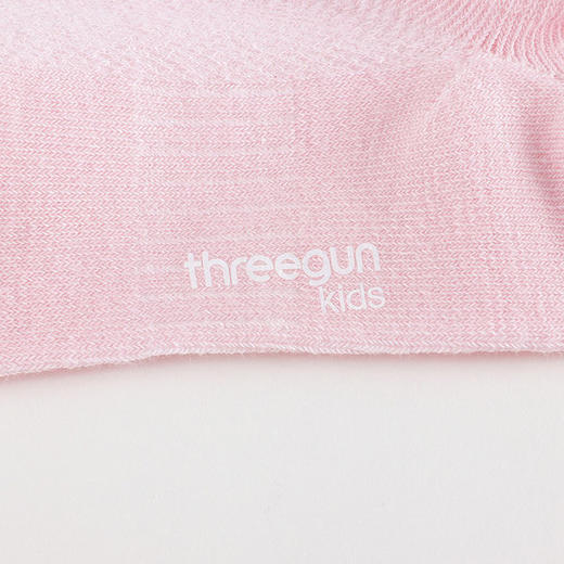 Threegun三枪 少儿抗菌网眼浅口袜(3双装)-99337Z011 商品图3