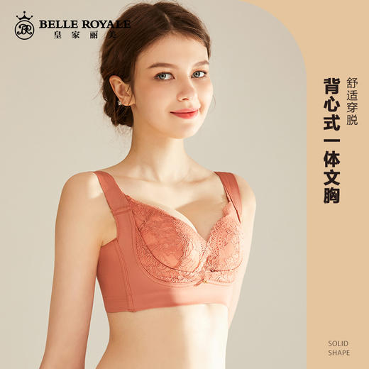 皇家丽美厚款无钢圈内衣女小胸显大文胸WWJ079-3 商品图2
