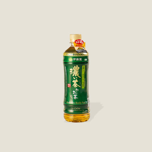 伊藤园浓郁绿茶饮料 600ml 商品图0