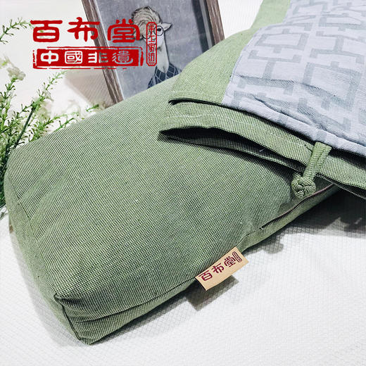 【武汉-新洲】百布堂古风盘扣养生护颈枕48*16*8cm 商品图11