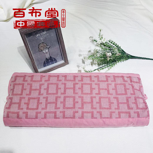 【武汉-新洲】百布堂古风盘扣养生护颈枕48*16*8cm 商品图2