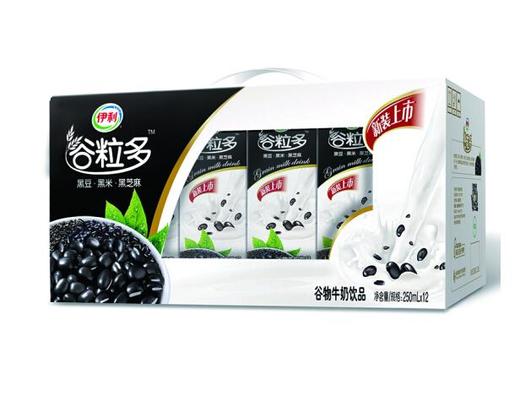 伊利谷粒多谷物牛奶饮品（苗条装）250ml*12盒/箱 商品图2