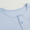 Threegun三枪 【防蚊】少儿半开襟长袖衫上衣-8D133A011 商品缩略图1