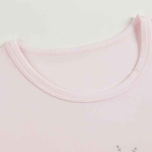 Threegun三枪 【莫代尔吸湿】女童圆领短袖儿童睡裙家居裙-7D098A011 商品图2