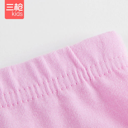 Threegun三枪 【舒肤弹力棉】女童短袖中裤家居套儿童家居服睡衣-88472D011 商品图4