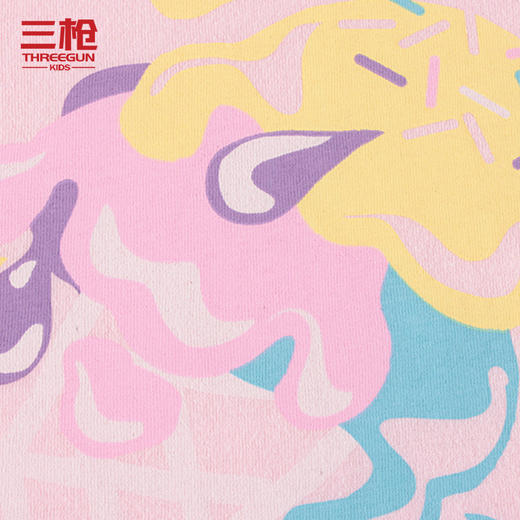 Threegun三枪 【舒肤薄棉】女童圆领短袖儿童睡裙家居裙-79025A011 商品图3