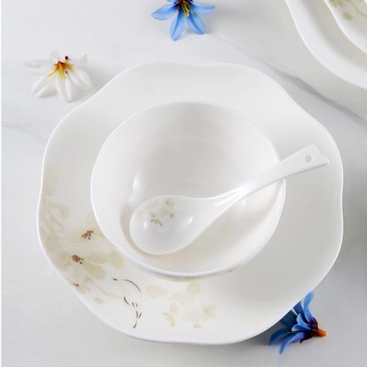 雷澳娜REONE中式餐具玉兰系列散件骨瓷餐具 商品图2