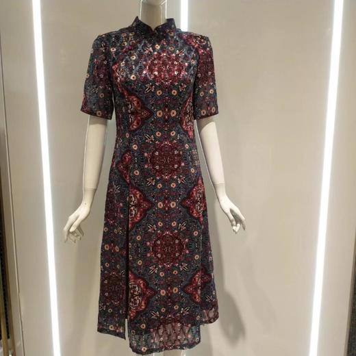 南3 荣萍女装碎花连衣裙 商品图0