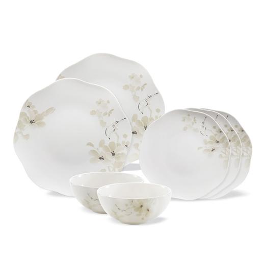 雷澳娜REONE中式餐具玉兰系列散件骨瓷餐具 商品图4