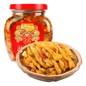 【乌江】轻盐红油榨菜 300g | 轻盐配方·红油香辣 | 开胃下饭·配粥拌面·百搭小菜