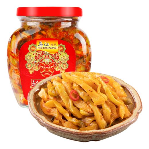 【乌江】轻盐红油榨菜 300g | 轻盐配方·红油香辣 | 开胃下饭·配粥拌面·百搭小菜 商品图0