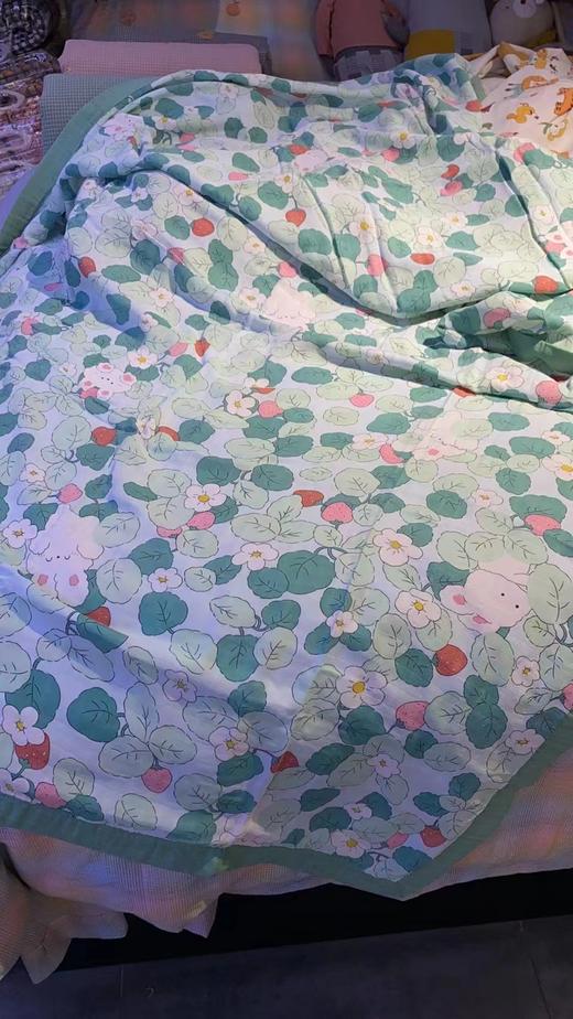 竹纤维四层竹棉卡通印花被1515 商品图2