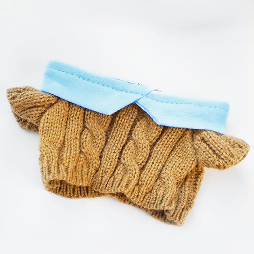 大英博物馆安德森猫巴斯特英伦风小毛衣娃衣套装创意儿童节礼物 商品图3