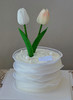 浪漫郁金香 · 奶油蛋糕（装饰仿真花） 商品缩略图1
