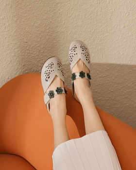 西村名物包头凉拖鞋女2022新款夏季时尚外穿百搭懒人穆勒拖X22AH10051