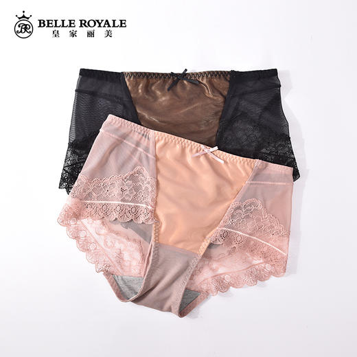 皇家丽美内裤女春夏无痕内裤中高腰蕾丝裤头「内裤品类特殊不支持退换哦~」K1806-K1 商品图0
