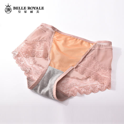 皇家丽美内裤女春夏无痕内裤中高腰蕾丝裤头「内裤品类特殊不支持退换哦~」K1806-K1 商品图3