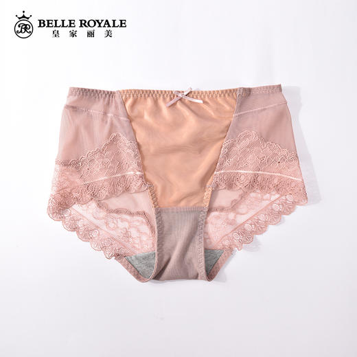 皇家丽美内裤女春夏无痕内裤中高腰蕾丝裤头「内裤品类特殊不支持退换哦~」K1806-K1 商品图1