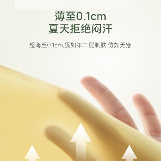 「冰丝果冻内衣」PSQUEEN 莱卡纤维果冻内衣 兔耳朵罩杯 塑形聚拢 轻盈柔软 舒适无痕 凉爽透气 薄至0.1cm 仿如无穿 商品图7