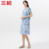 Threegun三枪 【舒感棉】圆领短袖女士家居裙睡裙-70454A011 商品缩略图1