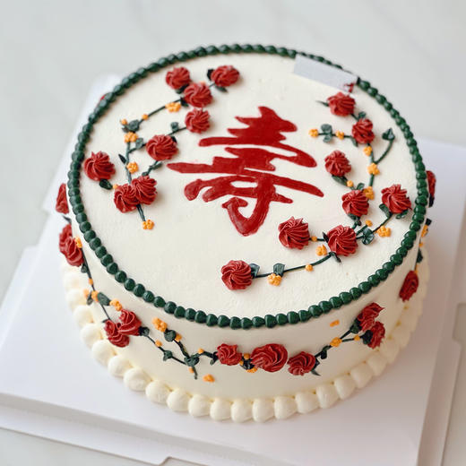 祝寿款 繁花贺寿 · 奶油蛋糕 商品图1