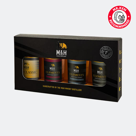 【31800积分】奶与蜜（Milk and Honey ）单一麦芽以色列威士忌（经典元素系列礼盒） 商品图0