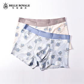 皇家丽美男士内裤平角裤衩大码宽松抗菌四角短裤头男生DKN1073