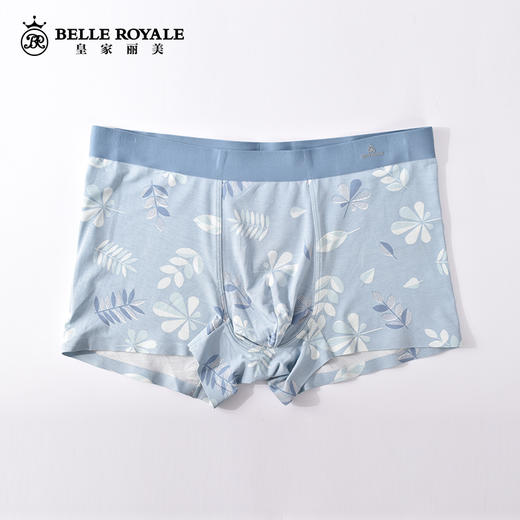 皇家丽美男士内裤平角四角裤莫代尔宽松舒适潮流个性DKN1071 商品图2