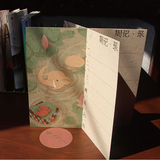 敦煌周录卡 | 读者&敦煌动物研习所系列手账卡通记录国潮文创周录卡 商品图5