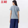 Threegun三枪 【高支丝感棉】圆领女士短袖T恤-24122A011 商品缩略图5