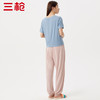 Threegun三枪 【凉感木代尔】网眼圆领女士短袖T恤-24142A011 商品缩略图3