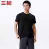 Threegun三枪 【凉感木代尔】网眼圆领男士短袖T恤-24135A011 商品缩略图7