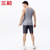 Threegun三枪 【舒肤棉】灯芯罗纹弹力男士打底背心-30869A011 商品缩略图2